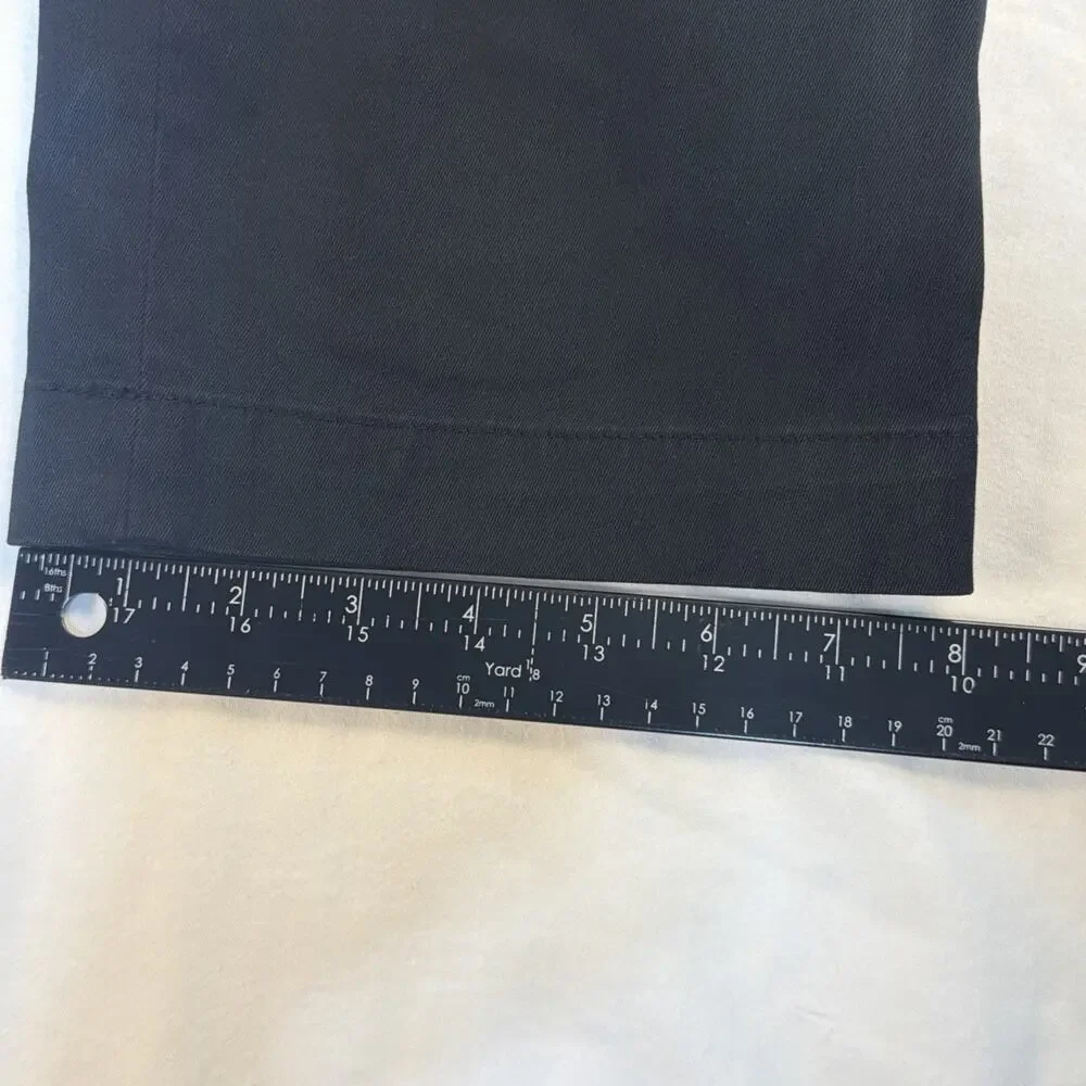 Men’s Banana Republic Aiden Slim Fit Pants - Size 34/36 Black